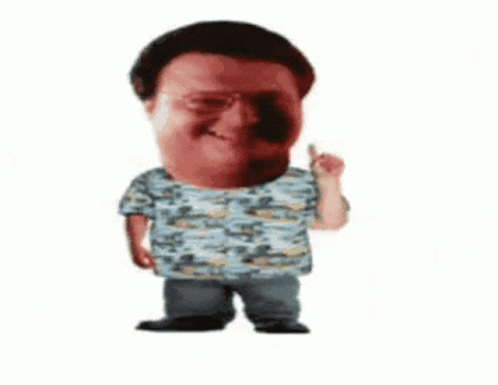 Dennis from Jurassic Park wagging his finger